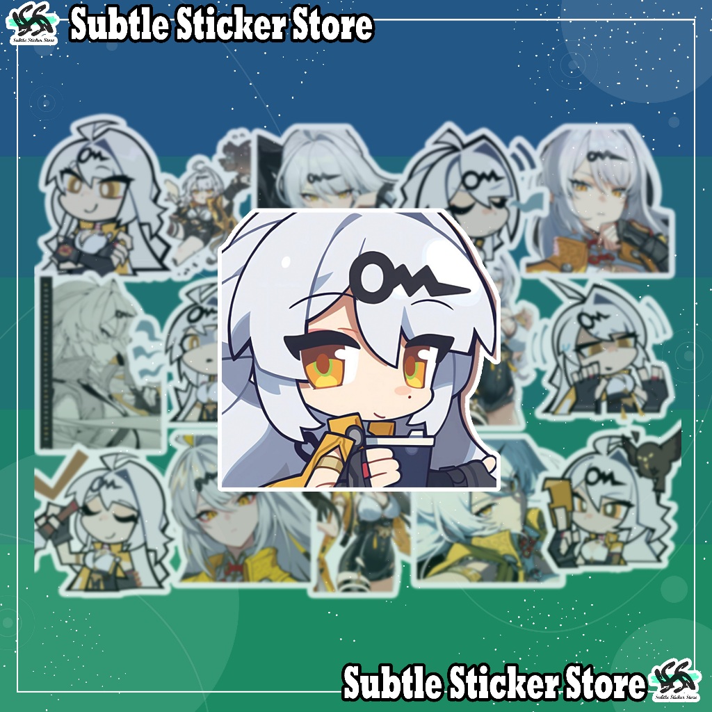 [Zenless Zone Zero] - ชุด 10/15 สติ๊กเกอร์ Yixuan - Doc Bo Thuong Minh เกม ZZZ สติกเกอร์ตกแต่งกันน้ํ