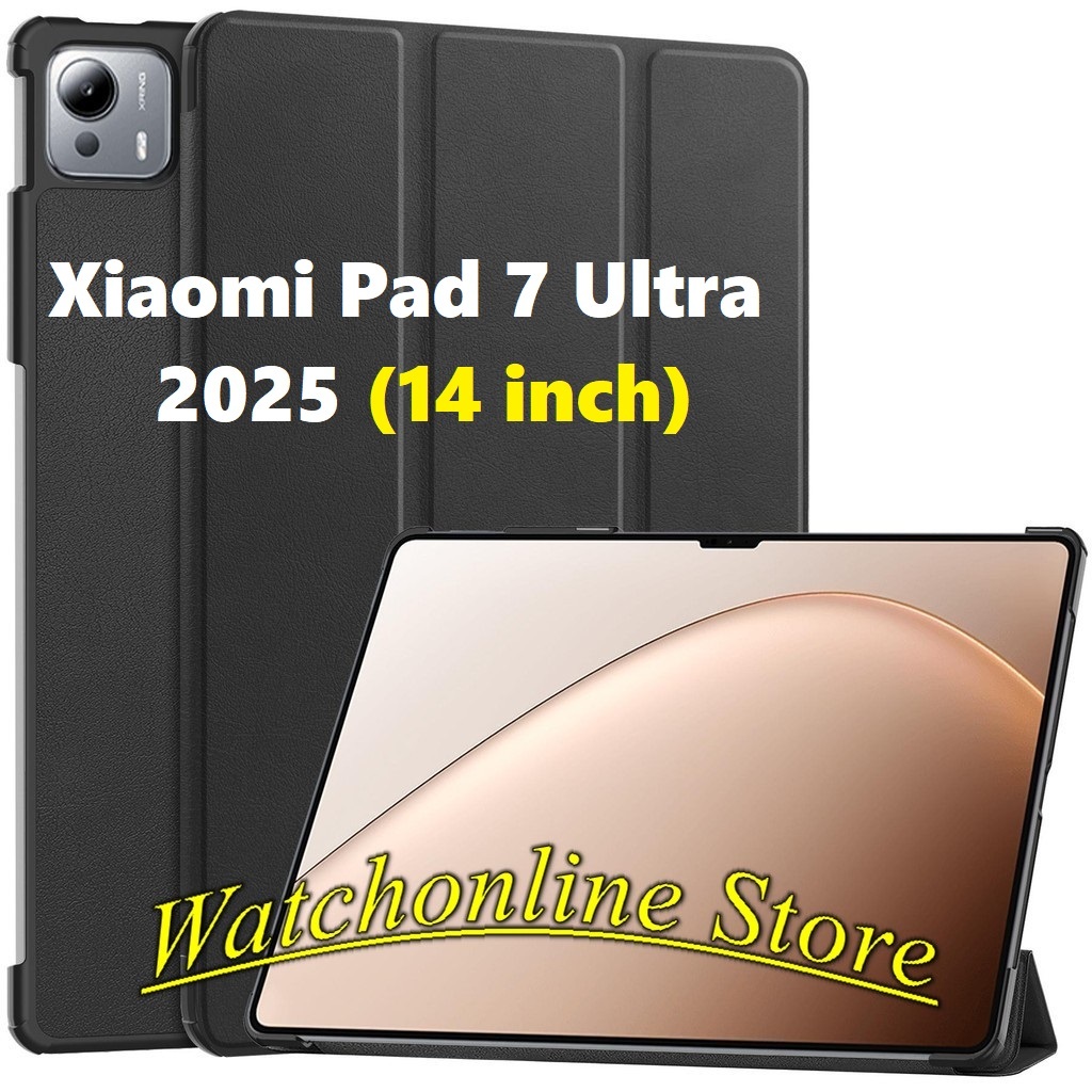 เคสหนังป้องกันสองด้านสําหรับ Xiaomi Pad 7 Ultra, Mipad 7 Ultra 2025 14 นิ้ว