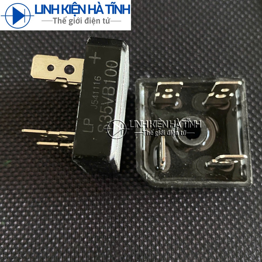 2pcs ใหม่ S35VB100 35VB100 35A 1000V เครื่องเชื่อมสแควร์สะพานไดโอด