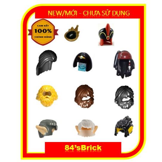 ของเล่นประกอบเลโก้. Lego character HAT/HAIR/WIRE