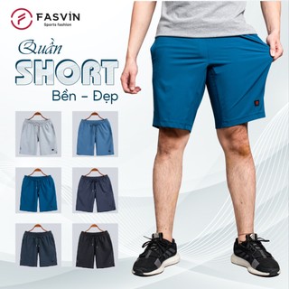 Quần Đùi Nam FASVIN Q21475.SG Vải Dù Gió Co Giãn Nhẹ Mát Tiện Dụng Thể Thao Hay Mặc Nhà