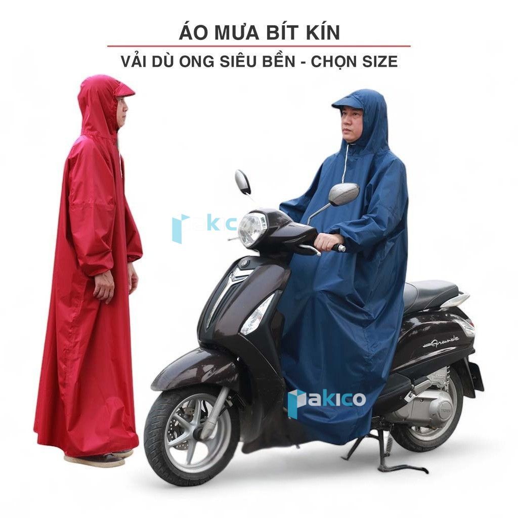 Super Waterproof, Super Durable, Thick Umbrella/Fish Skin Scale Raincoat Size 1m4 - PAKICO