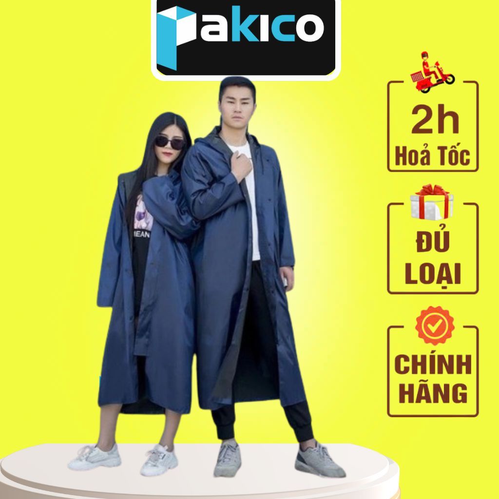 Super Waterproof, Super Durable, Thick Umbrella/Fish Skin Scale Raincoat Size 1m4 - PAKICO