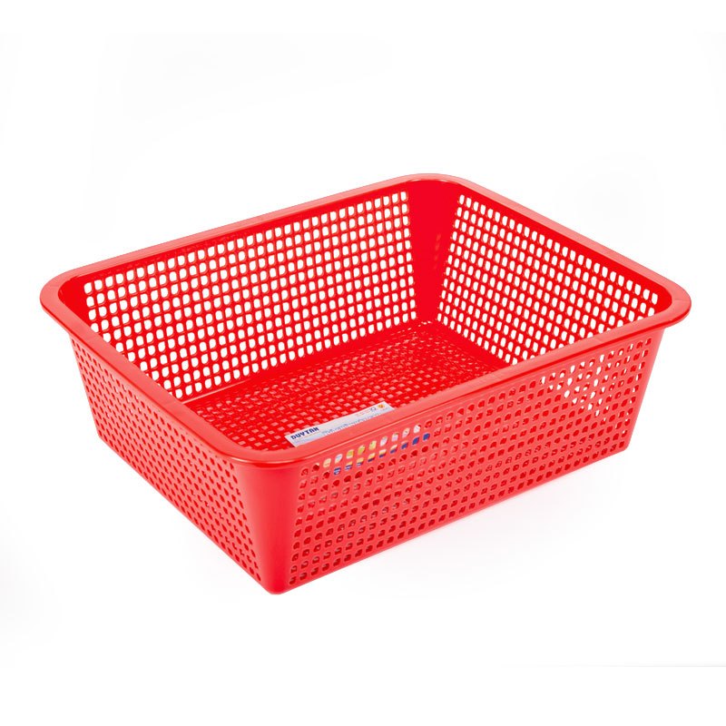 Duy Tan ตะกร้าสี่เหลี่ยมทรงสูง 1T7 2T0 2T2 2T6 3T0 3T6 3T8 (จัดส่งสีสุ่ม) ตะกร้าผักและผลไม้ ตะกร้าอา