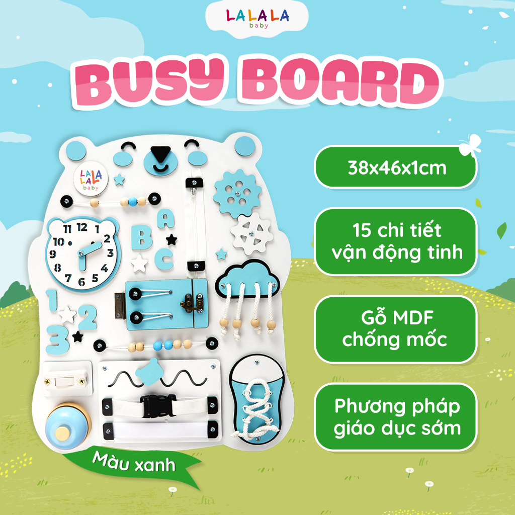 Busy Board สําหรับเด็กชายและเด็กหญิง - Busy Board Lala baby