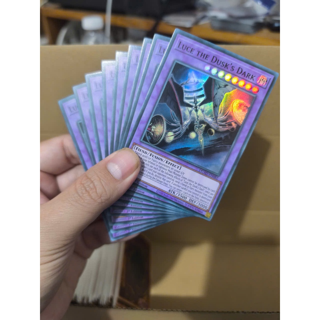 [YFS] การ์ด 1 ใบ PKM/Yugioh TCG Luces the Dusks Dark - DUAD-EN082 - Super Rare 1st Edition