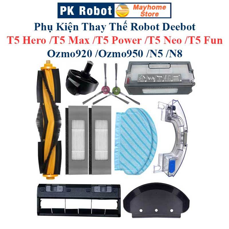 Deebot T5 Hero, T5 Max, T5 Power, T5 Neo, T5 Fun, T5 Pro, T5 Plus, Ozmo920, Ozmo950, N5, N8/ อุปกรณ์
