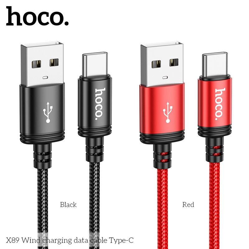 Hoco X89 USB to TypeC Fast Charging Cable รองรับการชาร์จเร็ว - PKS