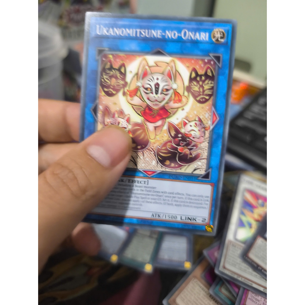 [Yugioh Funny Shop] การ์ด Ukanomitsune-no-Onari 1 อัน - DUAD-EN051 - Common 1st Edition