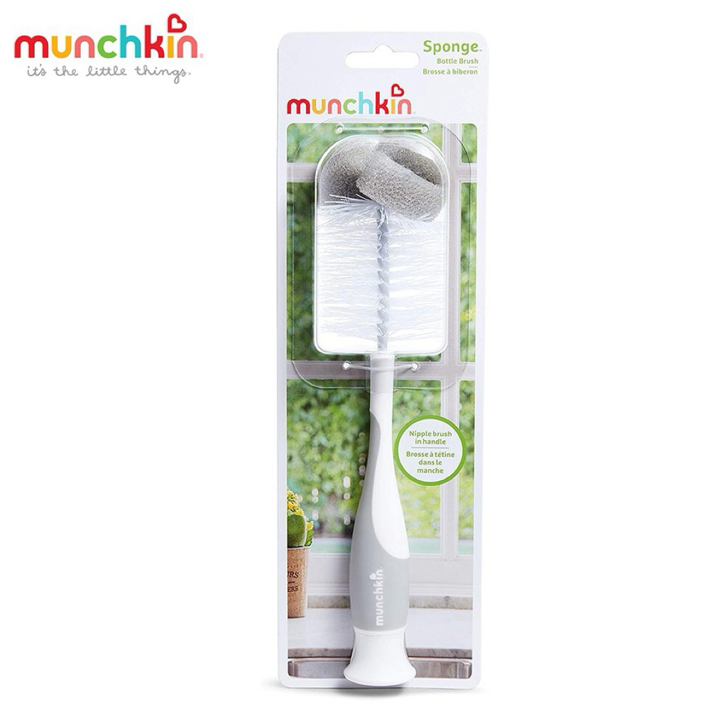 🧼 แปรงขวดฟองน้ํา Munchkin – อเมริกันแท้