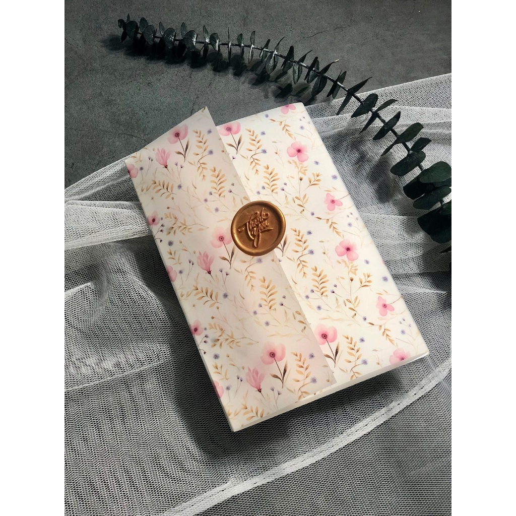 ชุดการ์ด WEDDING 10 ชิ้น - SCAN PAPER และ SEALED WAX
