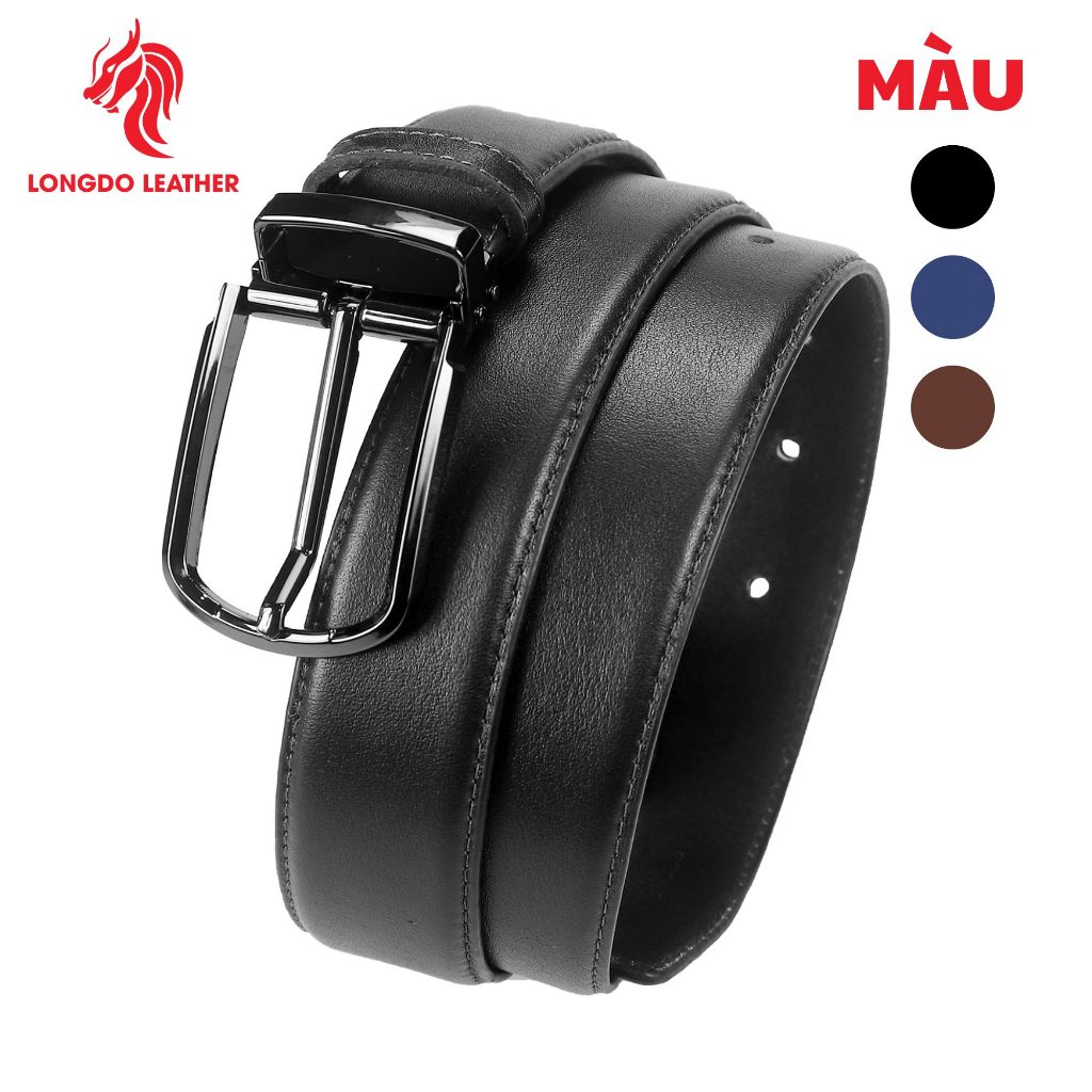 เข็มขัดผู้ชาย Longdo Leather premium Nappa Leather - TL13