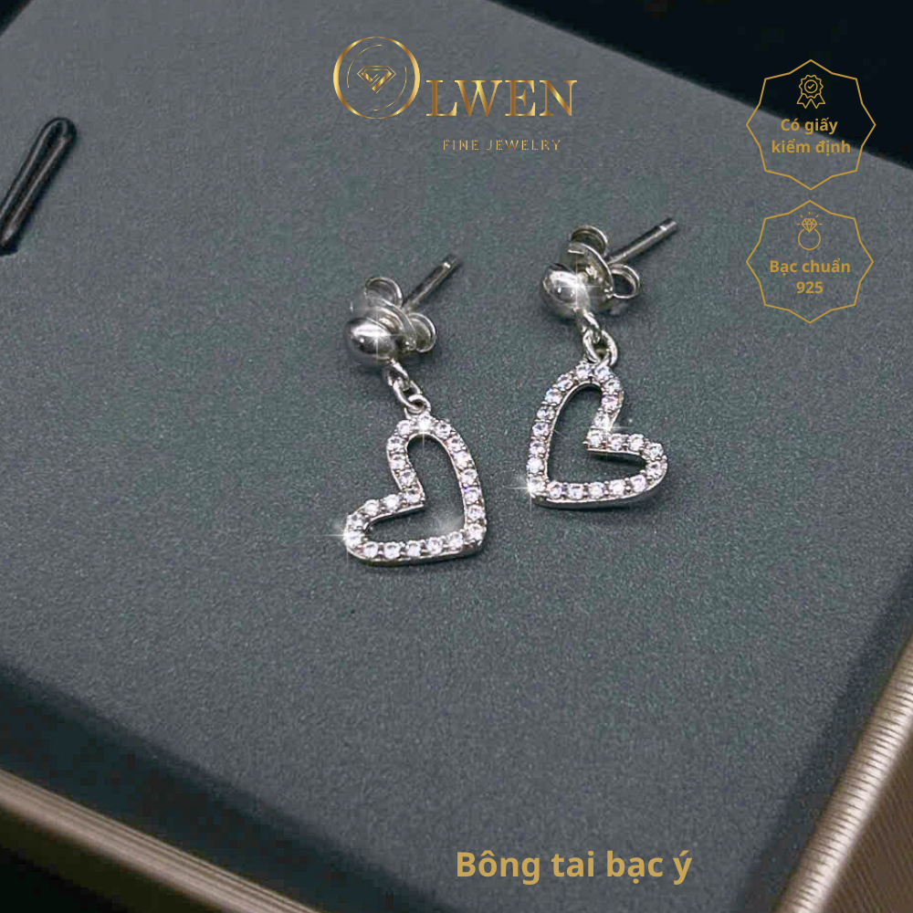 ITALIAN SILVER EARRINGS - OLWEN FINE JEWELRY - 36477