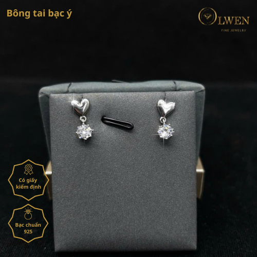 ITALIAN SILVER EARRINGS - OLWEN FINE JEWELRY - 58315