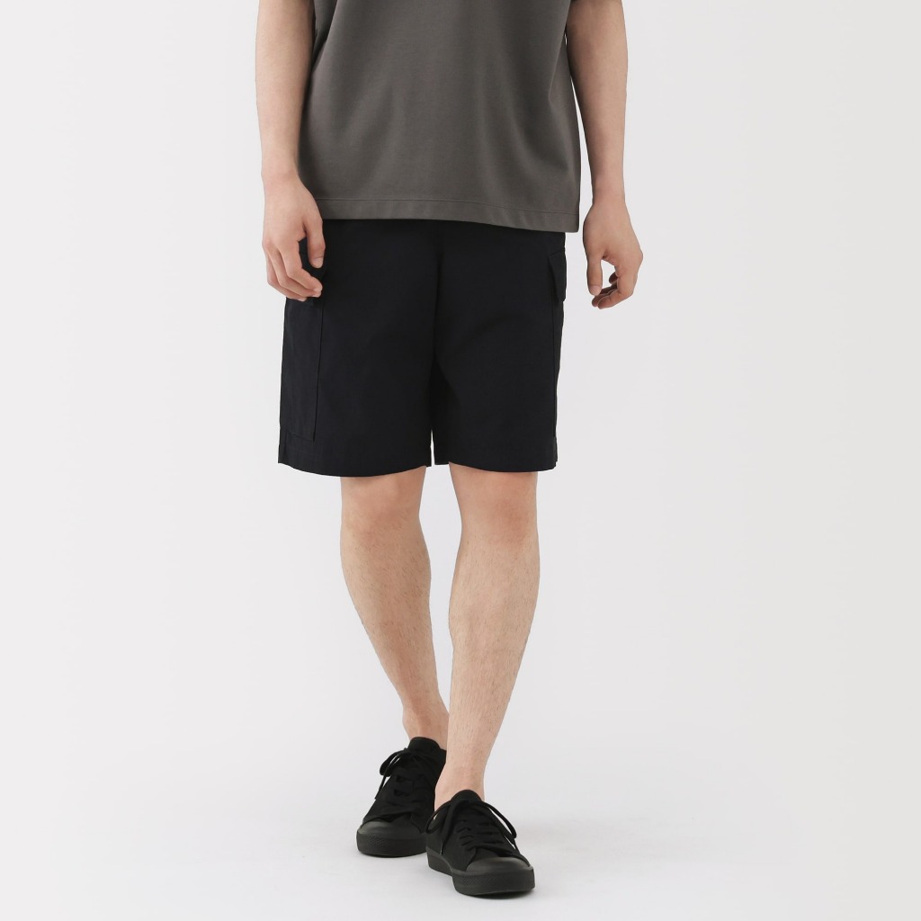 กางเกงขาสั้นคาร์โก้ผู้ชาย MUJI ผ้า Ripstop