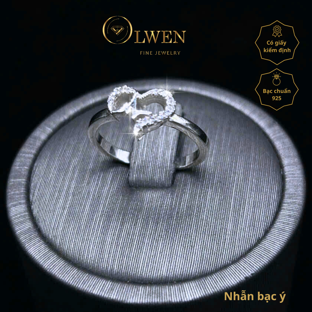 ITALIAN SILVER RING - OLWEN FINE JEWELRY - NM61