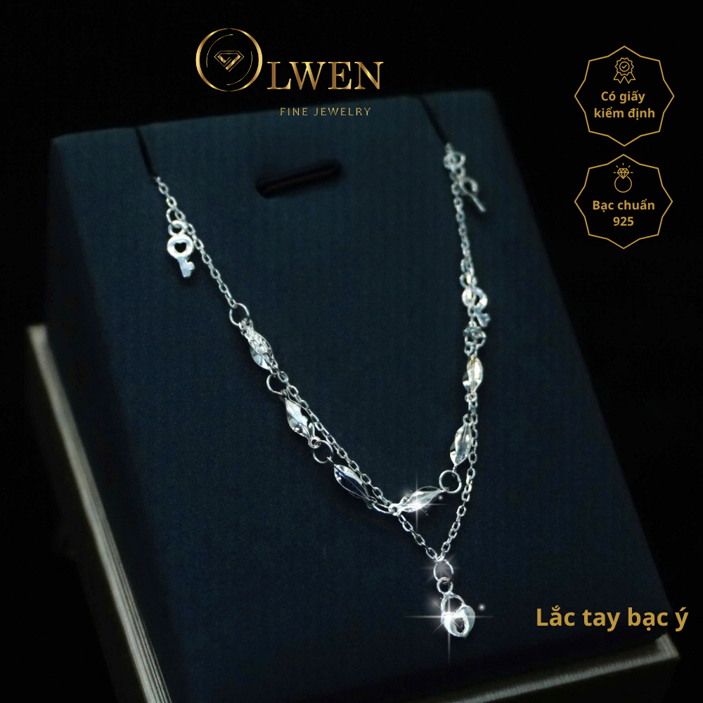 ITALIAN SILVER BRACELET - OLWEN FINE JEWELRY - LM132