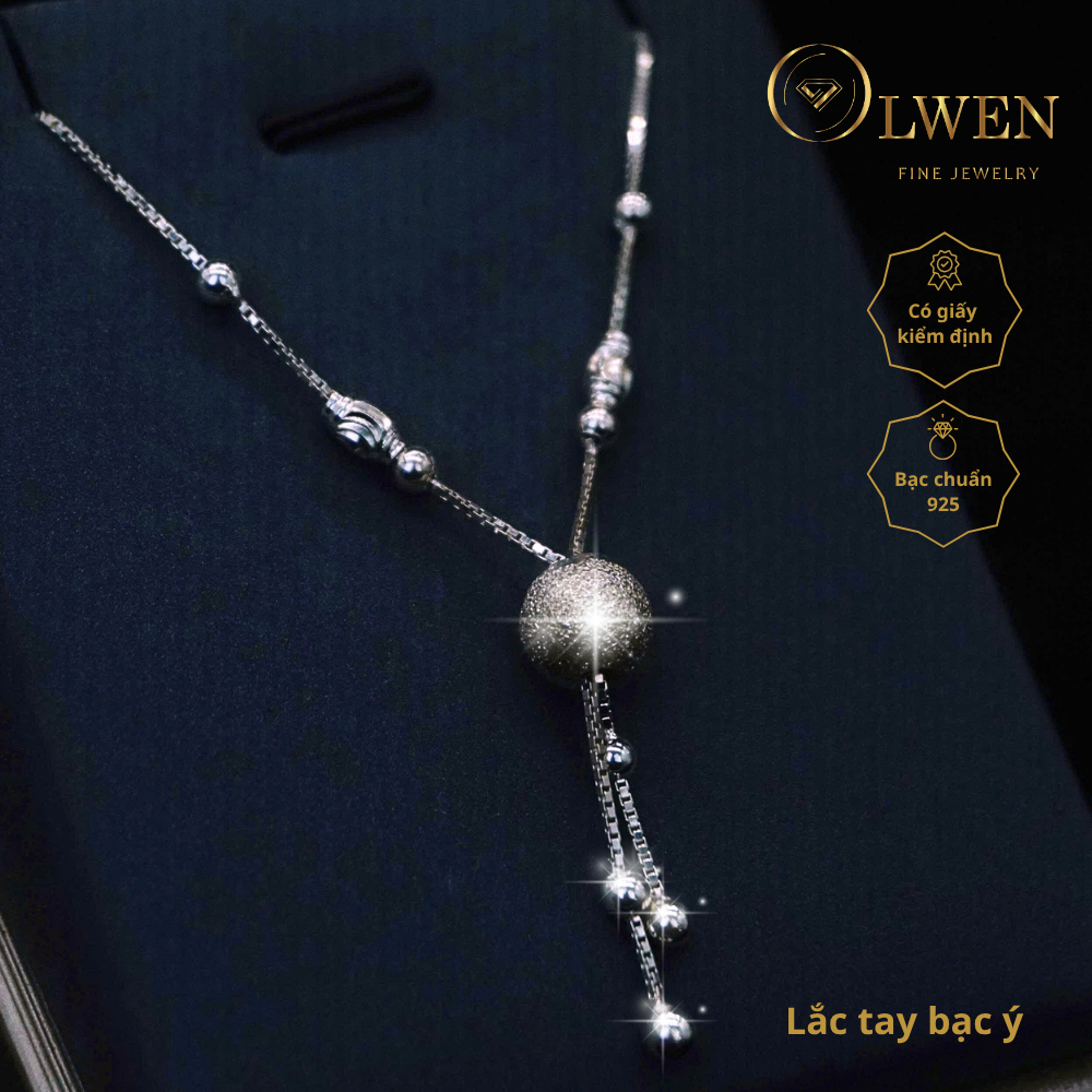 ITALIAN SILVER BRACELET - OLWEN FINE JEWELRY - lm97