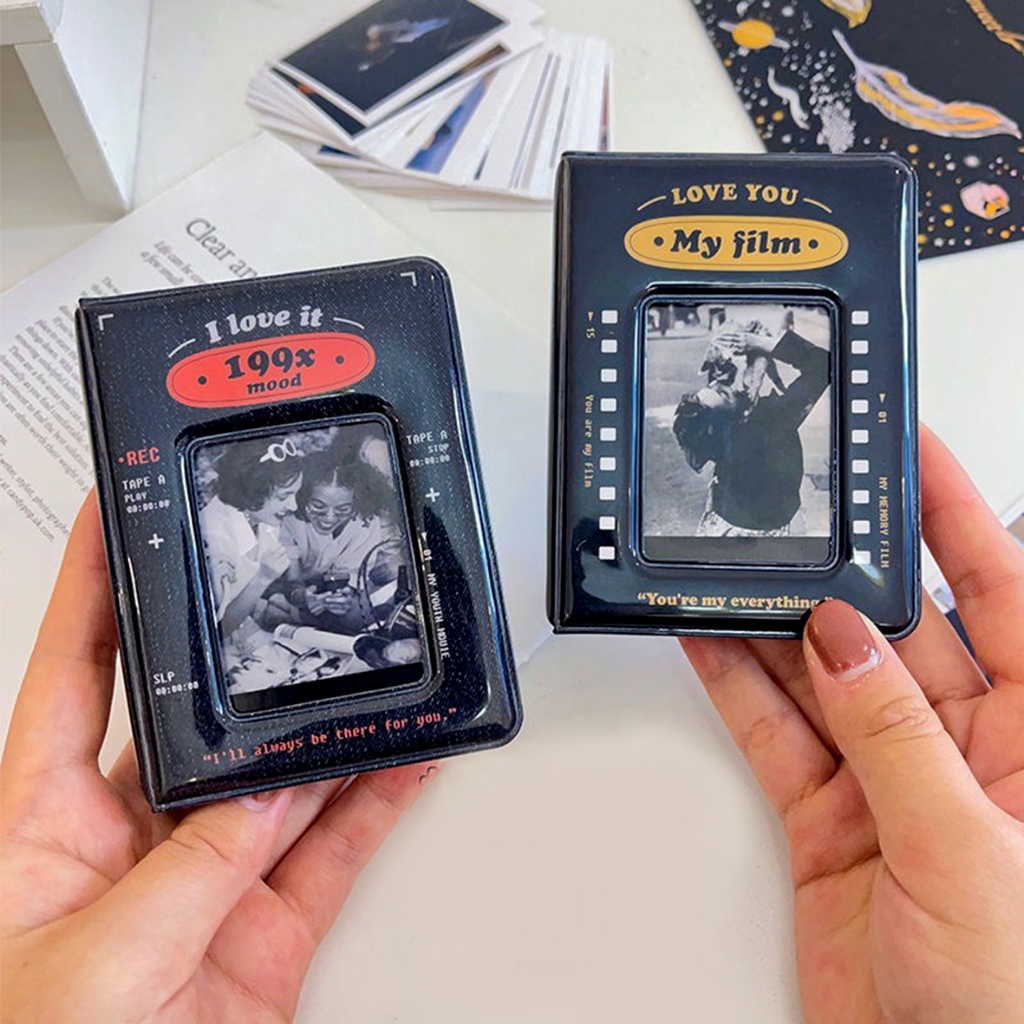 UNIQUE CUTE 3IN CARD PHOTO ALBUM (6CM X 9CM) - SAVE 36 ANNIVERSARY PHOTOS - ของขวัญของที่ระลึกของคุณ