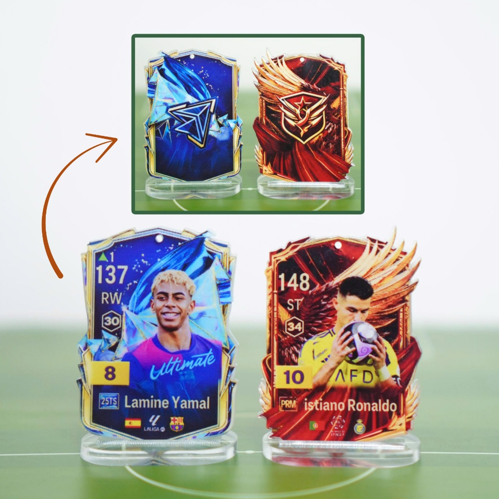 [2 ด้าน] การ์ดเครื่องเล่น FCO FC พวงกุญแจเครื่องเล่นออนไลน์ - ร้านลุงตู่