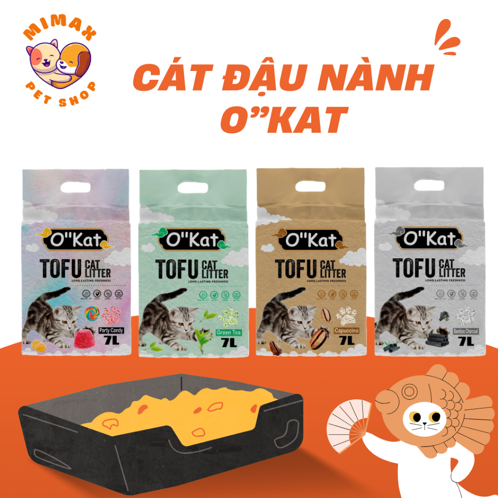 OKat Soy Cat Cat 7L – แมวจับฝุ่นต่ํา - เครื่องกําจัดกลิ่นเยี่ยมมาก