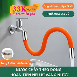 BESTPOOL Ống nối vòi nước linh hoạt xoay 360 theo mọi hướng, vòi nước dài 20/30/50cm tặng kèm nối đa năng