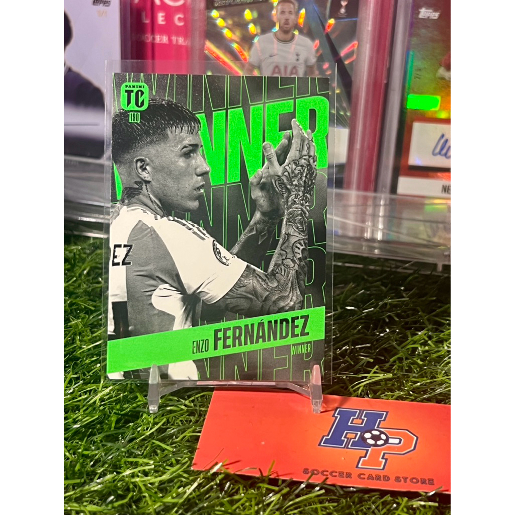 Enzo Fernandez Winner Panini Top Class 2024/25 190 การ์ดฟุตบอล