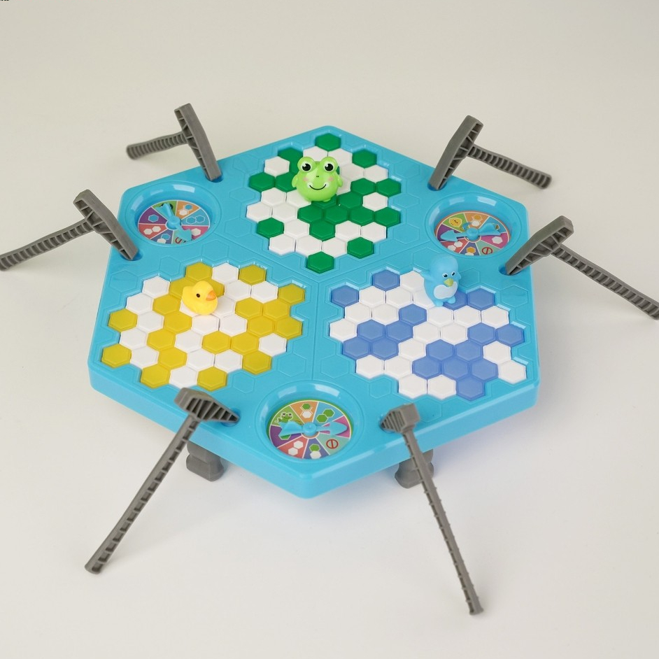 Funky Town เพนกวินขนาดใหญ่ เป็ด กบกู้ภัย ของเล่นนักทําลายน้ําแข็งเกมสนุก