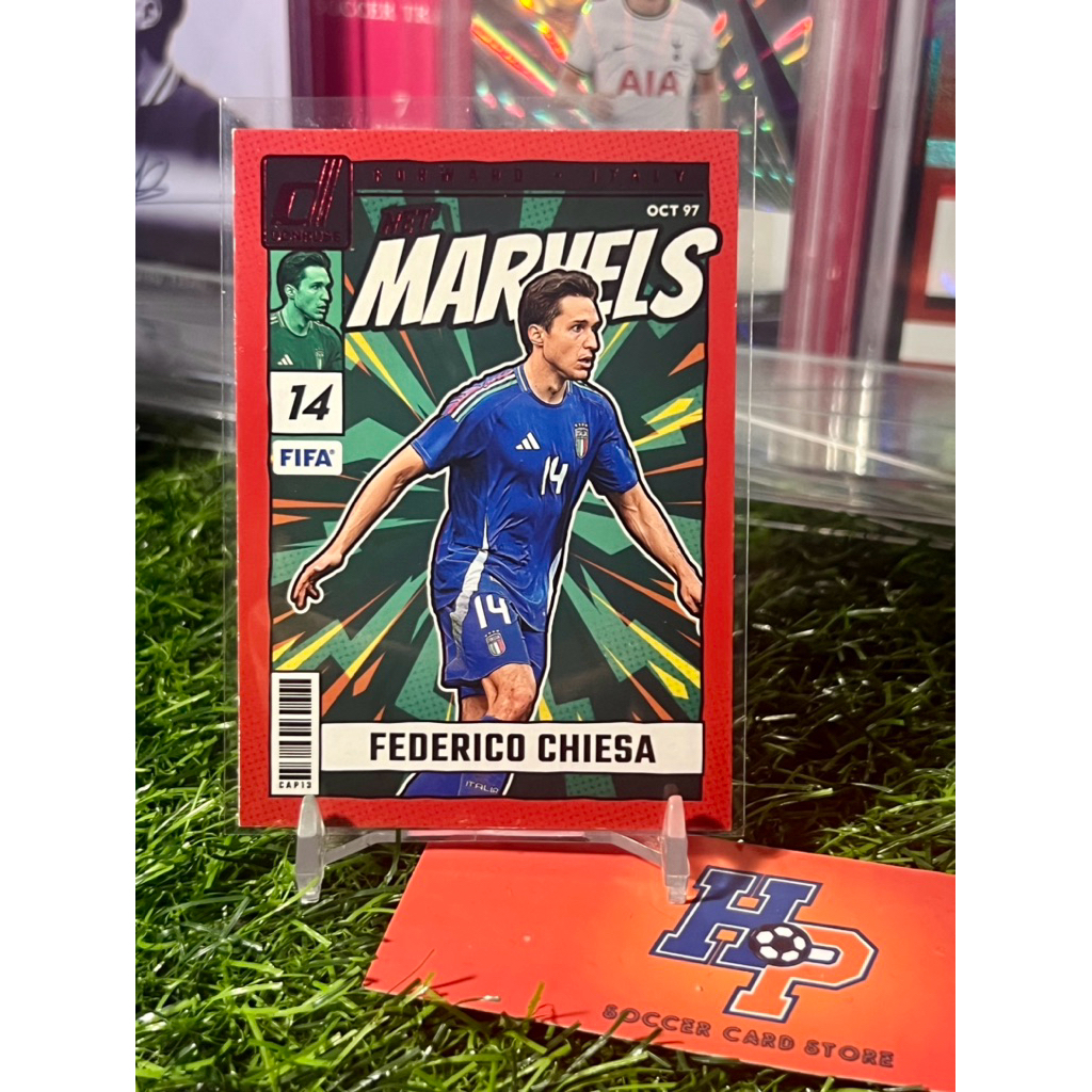 Chiesa Red Maversl Panini Donruss 2024/25 การ์ดฟุตบอล