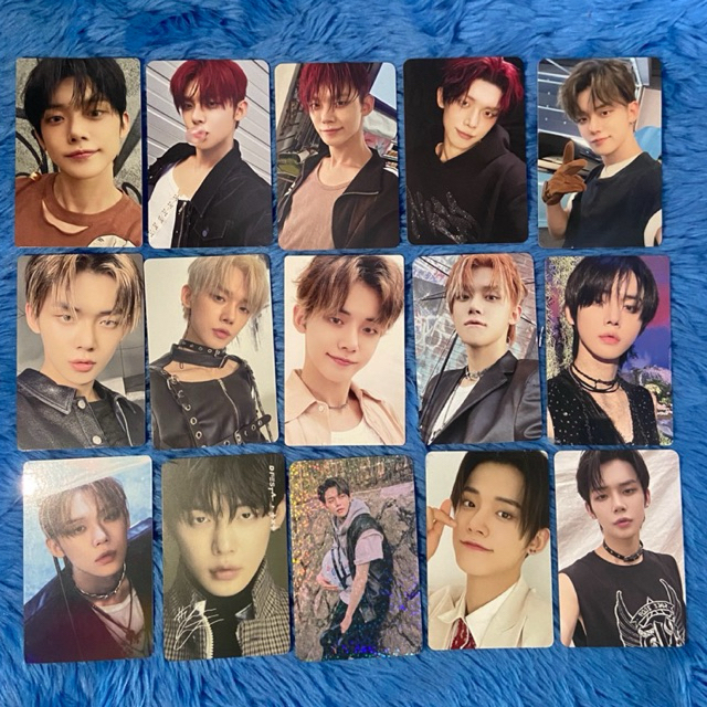 [YEONJUN]เปรียบเทียบการ์ด Yeonjun txt ของแท้ การ์ด TXT Yeonjun Soobin Kai Taehyun Beomgyu