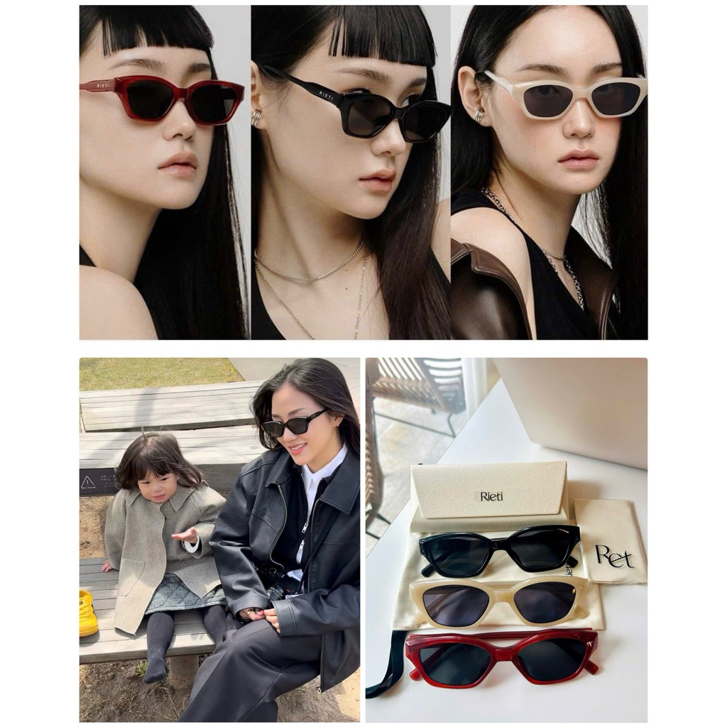 แว่นตา RIETI Cartella เคสหนังและอุปกรณ์ 3 สี (Rieti Salim แม่แปม)