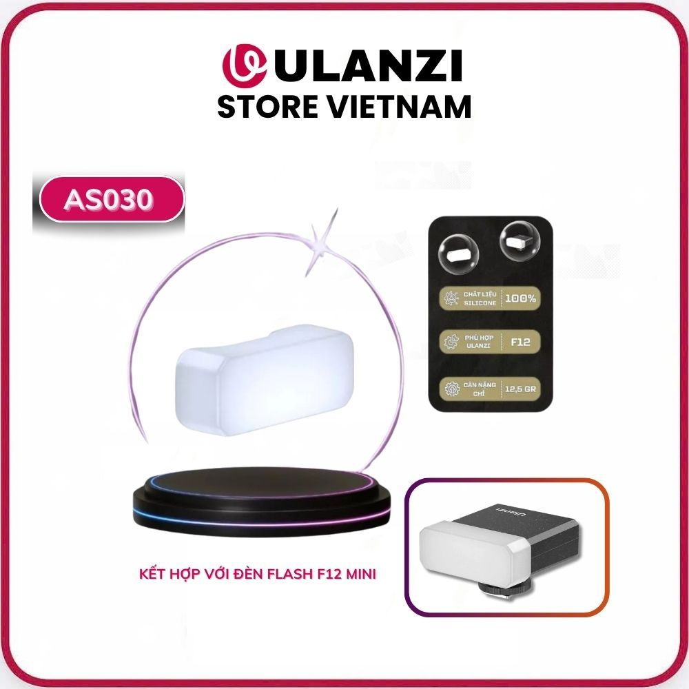 ULANZI AS030 (L126) - Softbox Diffuser สําหรับ Ulanzi F12 Flash