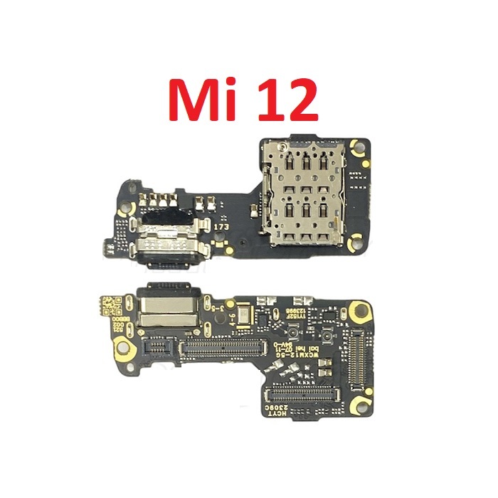 Xiaomi Mi 12 Charger Port USBBo Main Charger อะไหล่ทดแทน