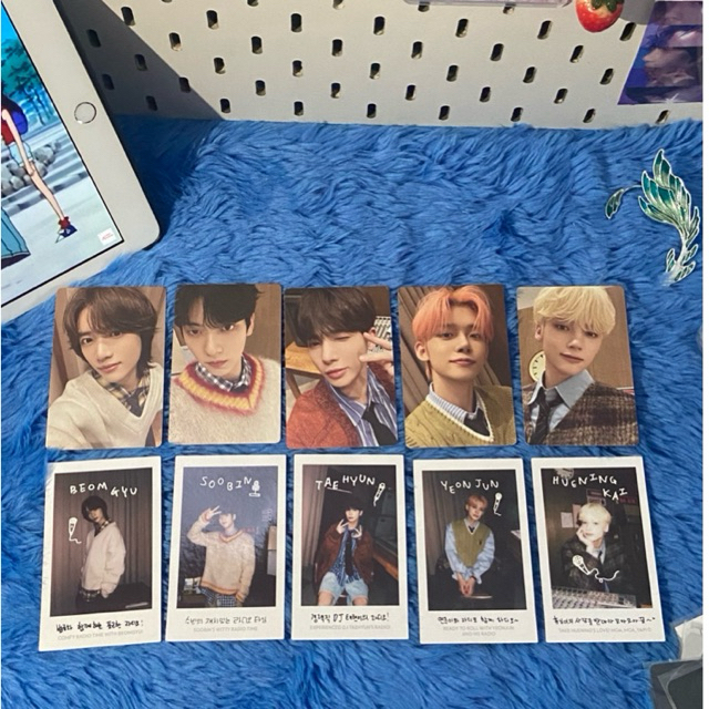 แยกของแท้ txt deco kit pola txt card Soobin Yeonjun Kai Taehyun Beomgyu