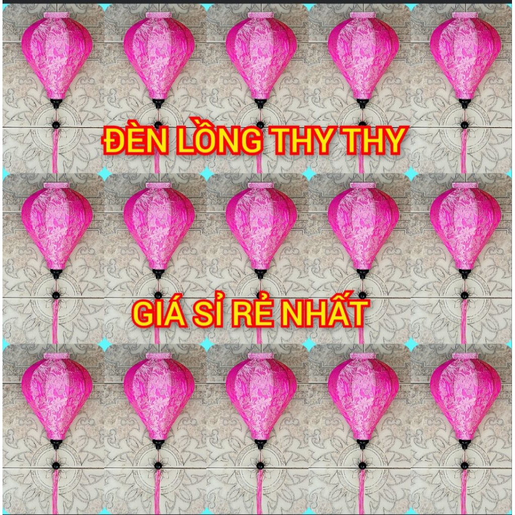 HOI AN LANTERN DECORATIVE FESTIVAL ESSENCE ของเวียดนาม ETHNIC