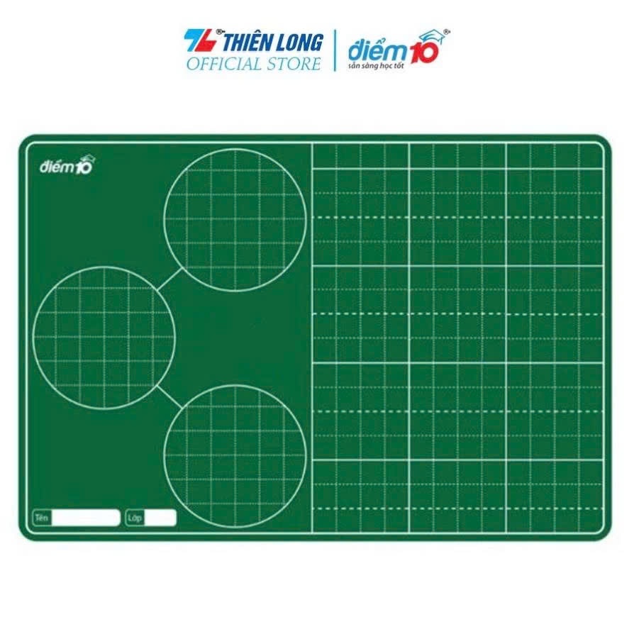 2 Thien Long Student Boards Score 10 TP-B018 PLUS- บอร์ดมี 2 ด้าน 1 ด้าน มี 3 วงกลม