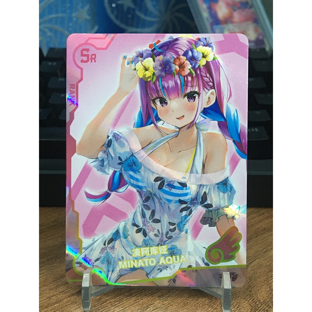 (Rain15) การ์ดตัวละคร Minato Aqua – Hololive