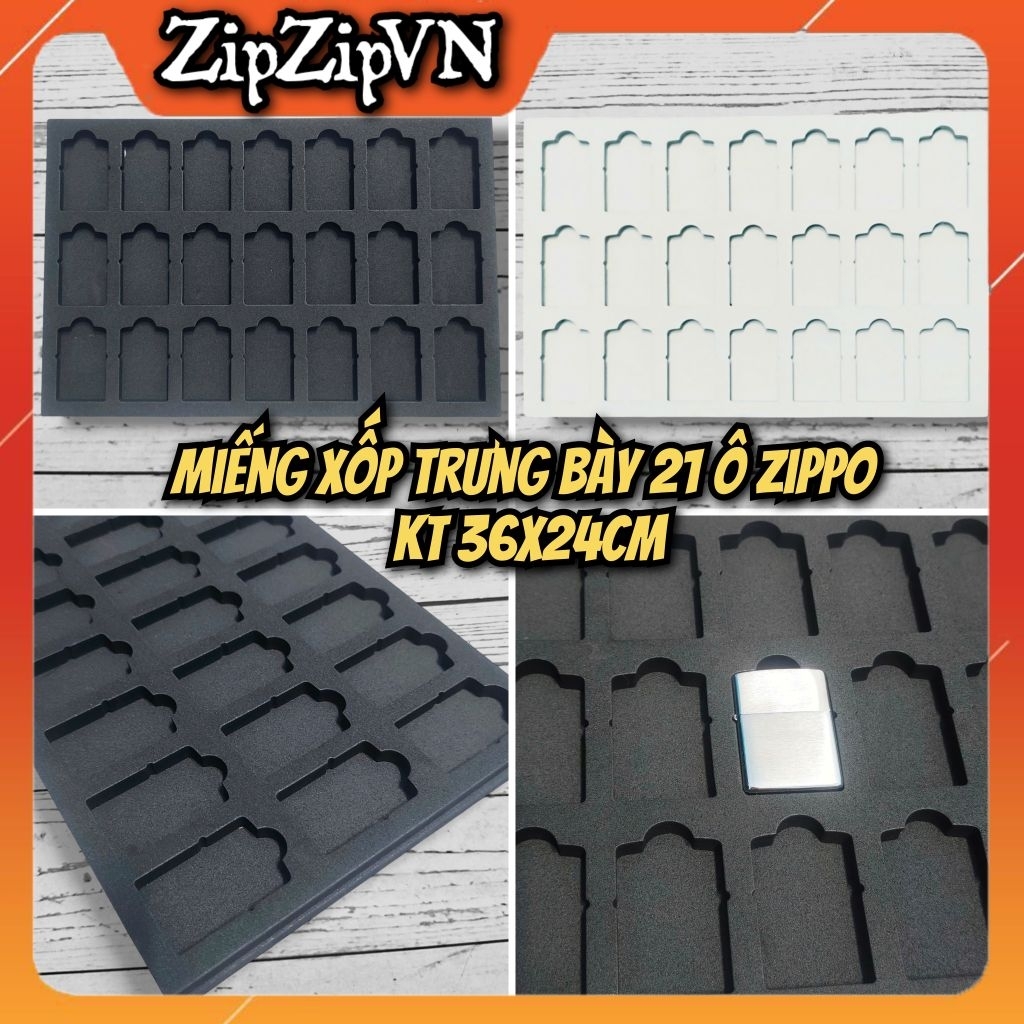 โฟม Zippo 21 เซลล์ 36x24