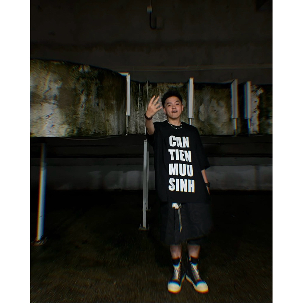 เสื้อยืดสําหรับผู้ชายและผู้หญิง NEED MONEY BIRTH คอตตอนสุดฮอต 2025 CAN TIEN MUU SINH rapper RC เสื้อ