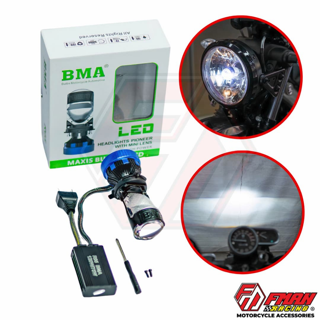 หลอดไฟหน้า LED BMA R05 ของแท้