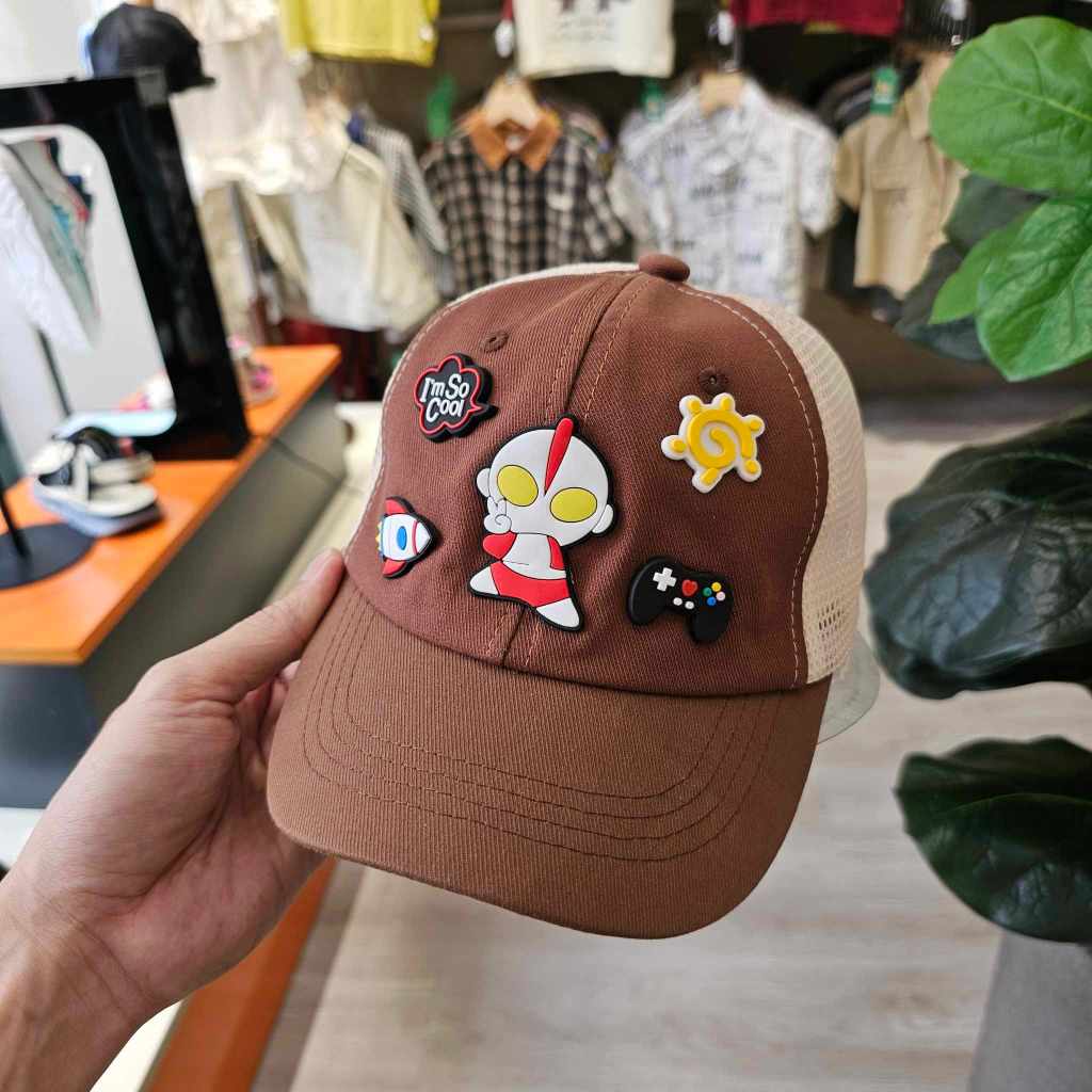 Im So Cool Brown Superman Hat – น่ารัก ส่วนบุคคลสําหรับเด็กอายุ 2-4 ปี N052511