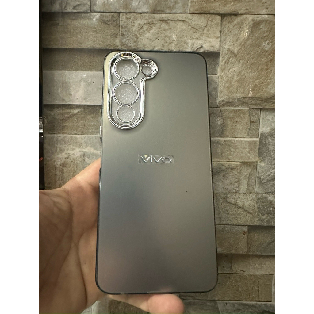 เคส Vivo Y29S 5G / Vivo Y04 Soft Edge ด้านหลังพลาสติกด้าน