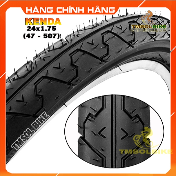 KENDA ยางจักรยาน บางสิ่งบางอย่าง 24x1.75 (47-507), ยางรถจักรยาน บางสิ่งบางอย่าง (47 - 507) ท่อจักรยา