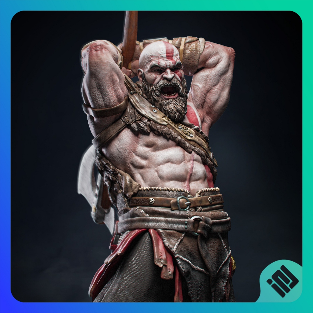 Kratos God of war Model Embryo