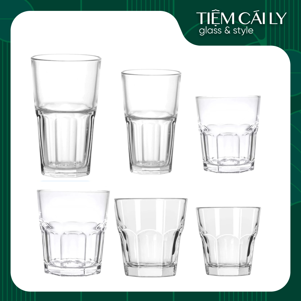 ชุดแก้ว 6 CENTRA MT2009-Y5950-1 -Y5950-2 -Y5950-3 / 250ML-310ML-410ML-340ML/TEA-CAFE CUP