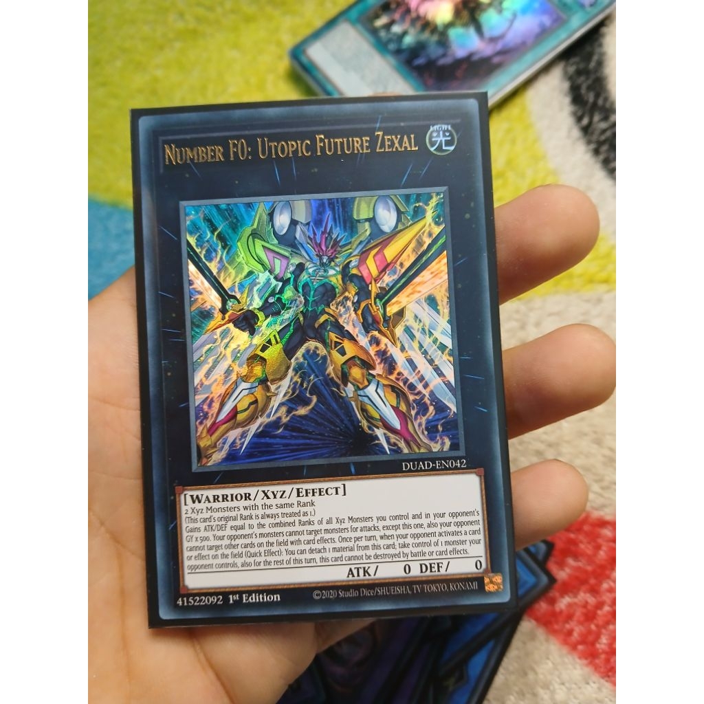 [Yugioh Bien Hoa Store] หมายเลขการ์ด 1 ใบ F0: Utopic Future Zexal - DUAD-EN042 - Ultra Rare 1st Edit