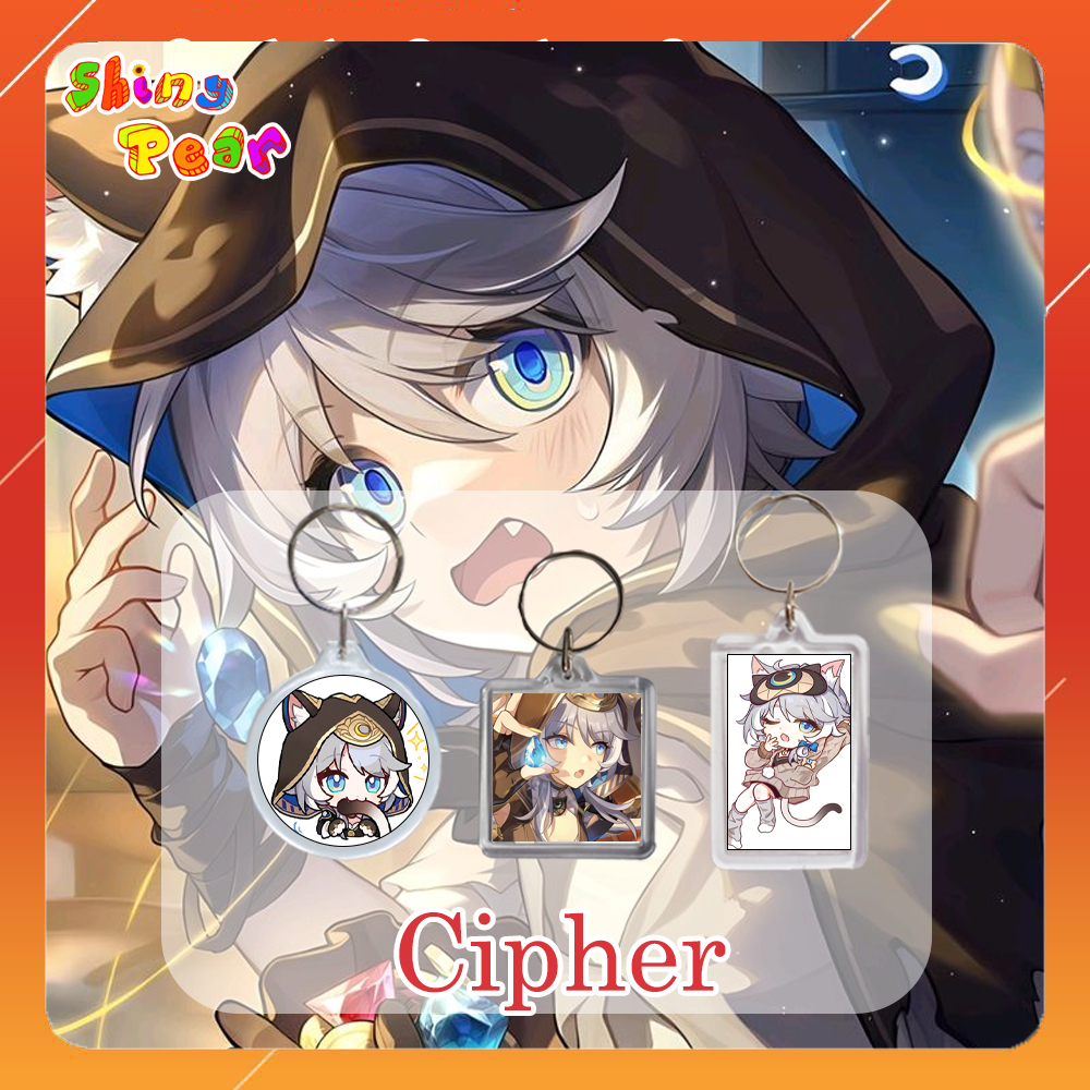 [รางดาว Honkai] - พวงกุญแจ | พวงกุญแจ Cipher - เกม Thief of the Sky ด่วน HSR เป็นของขวัญให้เพื่อน น่