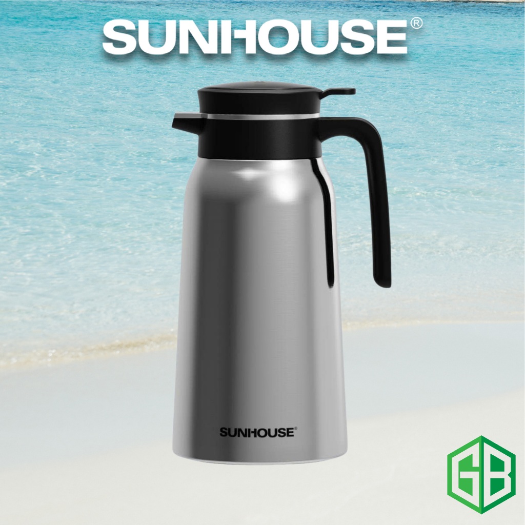 กาต้มน้ําเก็บความร้อนสําหรับครอบครัว 2.0L สแตนเลส 304 SUNHOUSE KS-TH2000FI