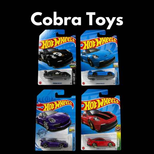 PORSCHE 911 GT3 RS - รวมรุ่น gt3 - Cobra Toys - Hot Wheels - รถโมเดลสเกล 1:64