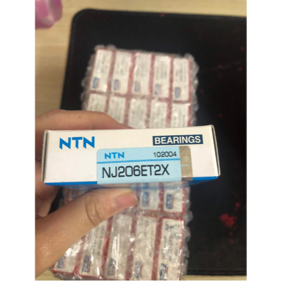 แบริ่งลูกกลิ้งทรงกระบอก NJ206 / NJ304 NTN ชั้นวางพลาสติก